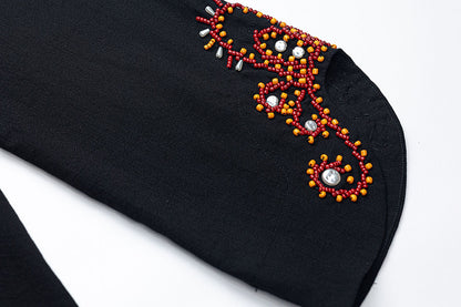 BA5004 Black Tourmaline Jalabiya