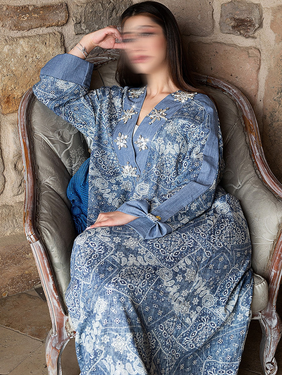 BA5011 Blue Celestine Dress