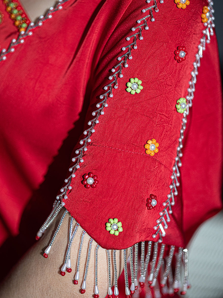 BA5182 Red Zaleria Dress