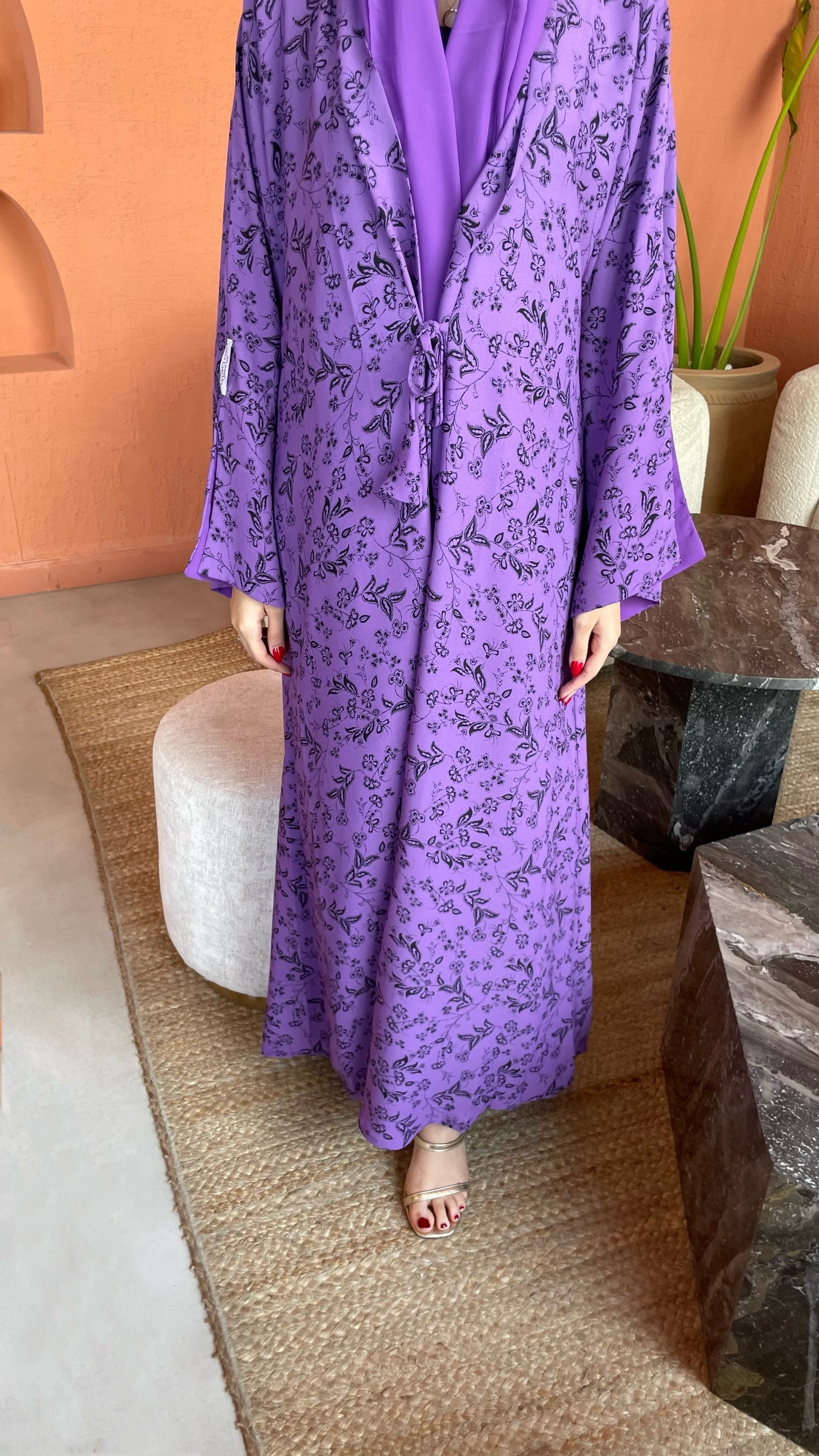 Lavender Kimono & Sheila