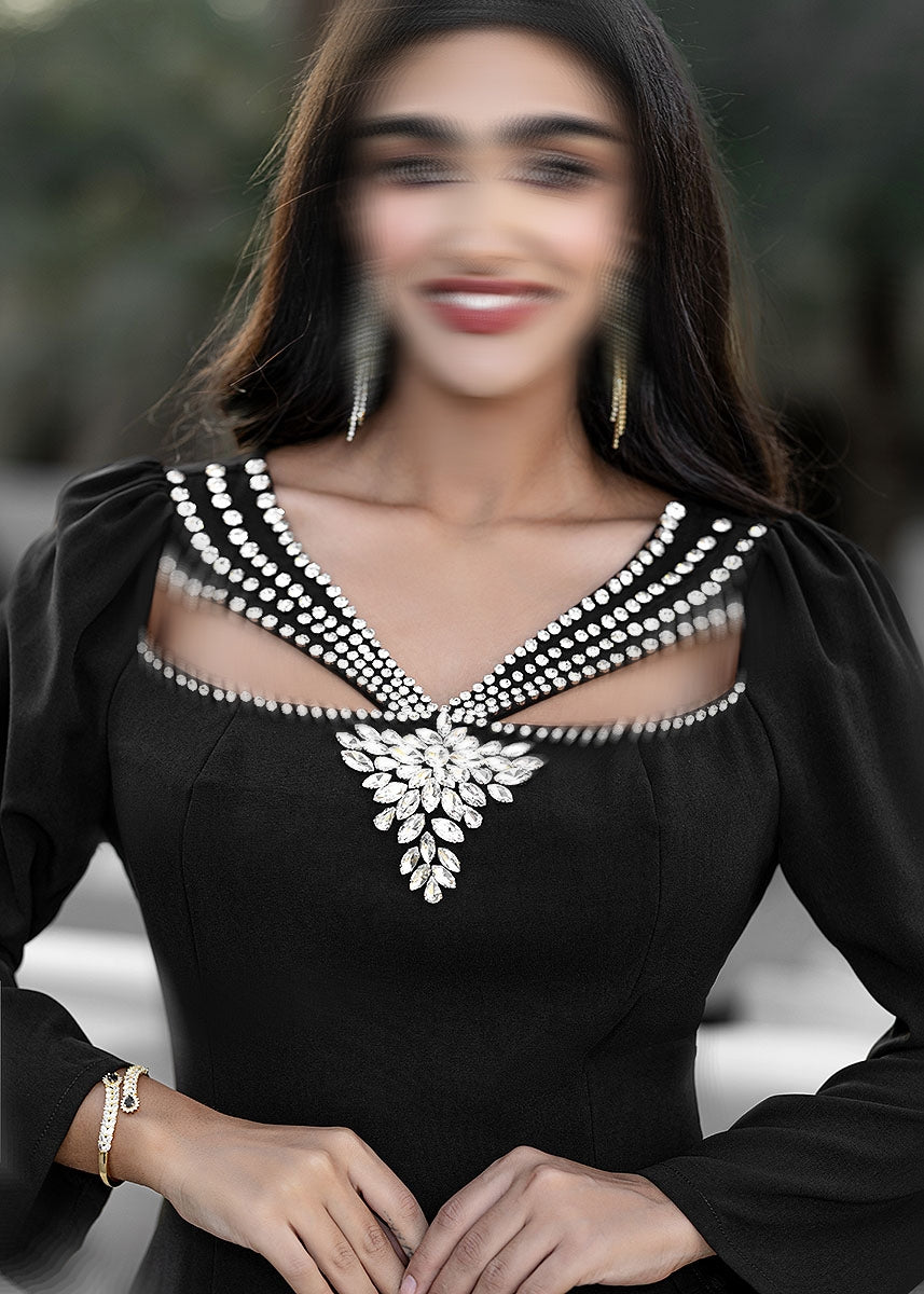 BA6008 Black Luminary Dress