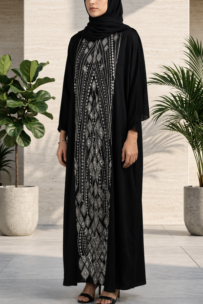 Black Ameera Abaya
