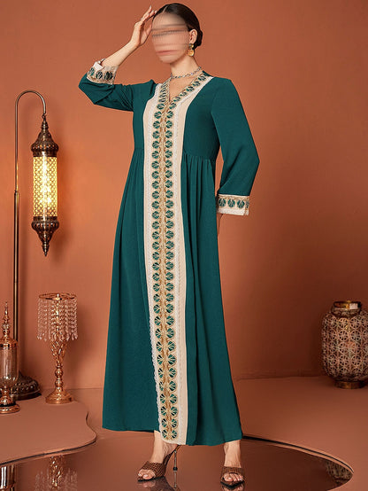 BA4090 Green Reyna Jalabiya