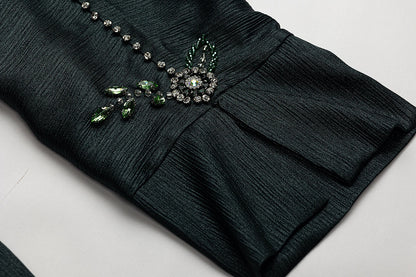 BA6029 Green Nebula Abaya