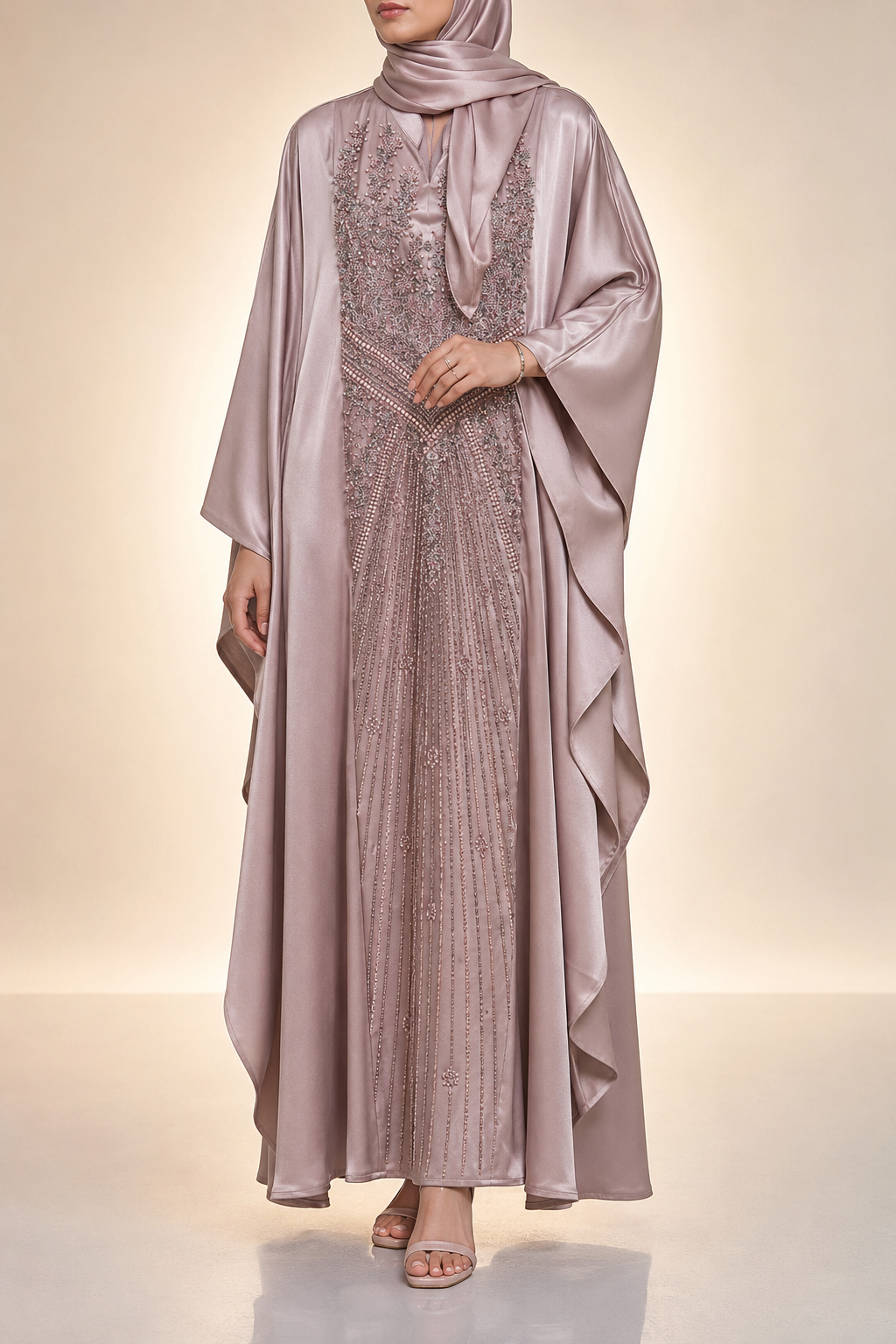 Mauve Ameera Abaya 2