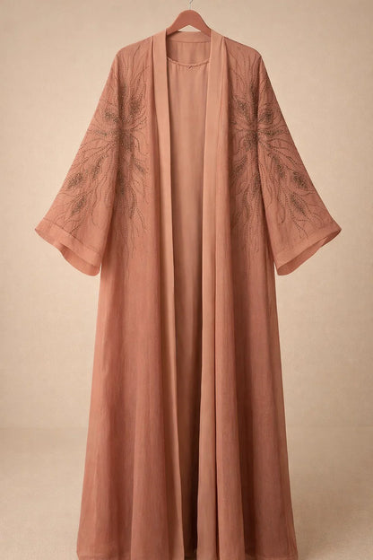 Pink Elaris Abaya