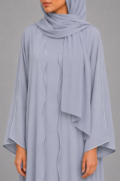 Sky blue IT Abaya
