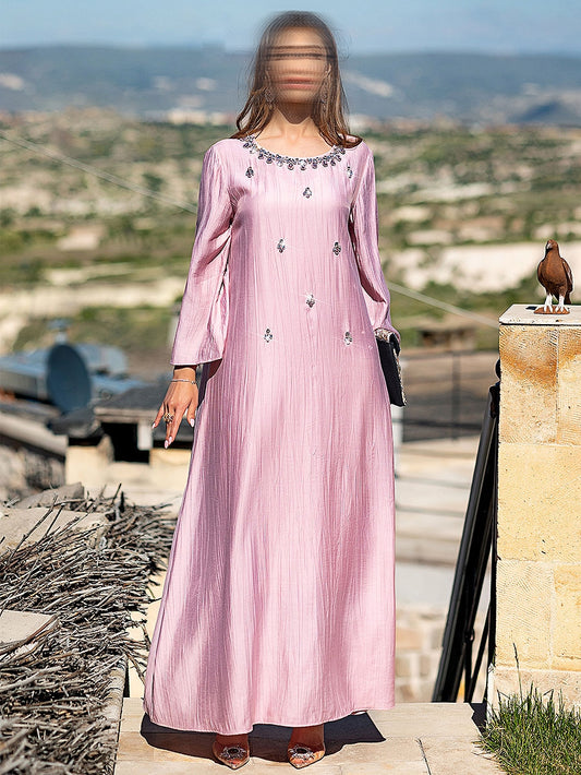 BA5050 Pink Lucent Dress