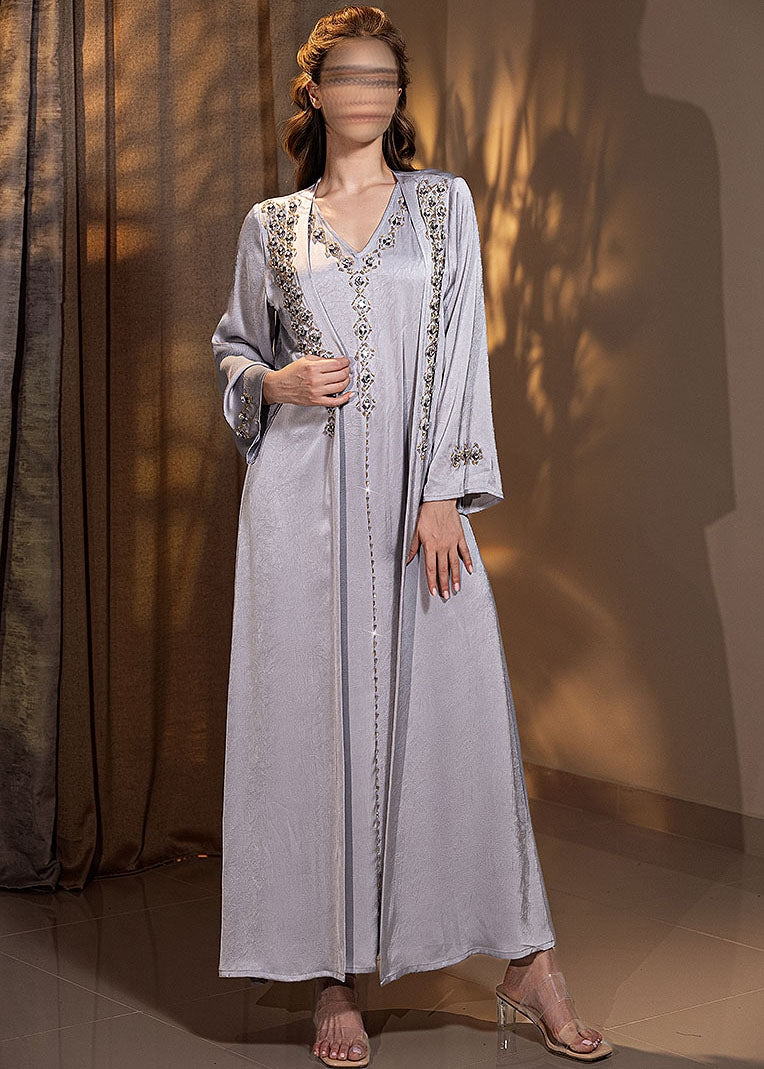 BA5148 Lavender Opula Abaya
