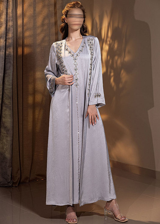 BA5148 Lavender Opula Abaya