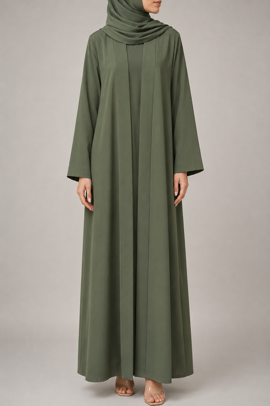 Olive Green Mira Abaya