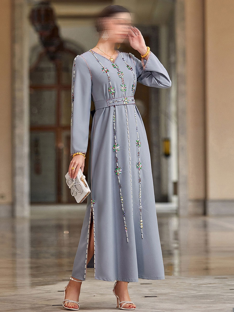 BA4039 Grey Tranquil Jalabiya