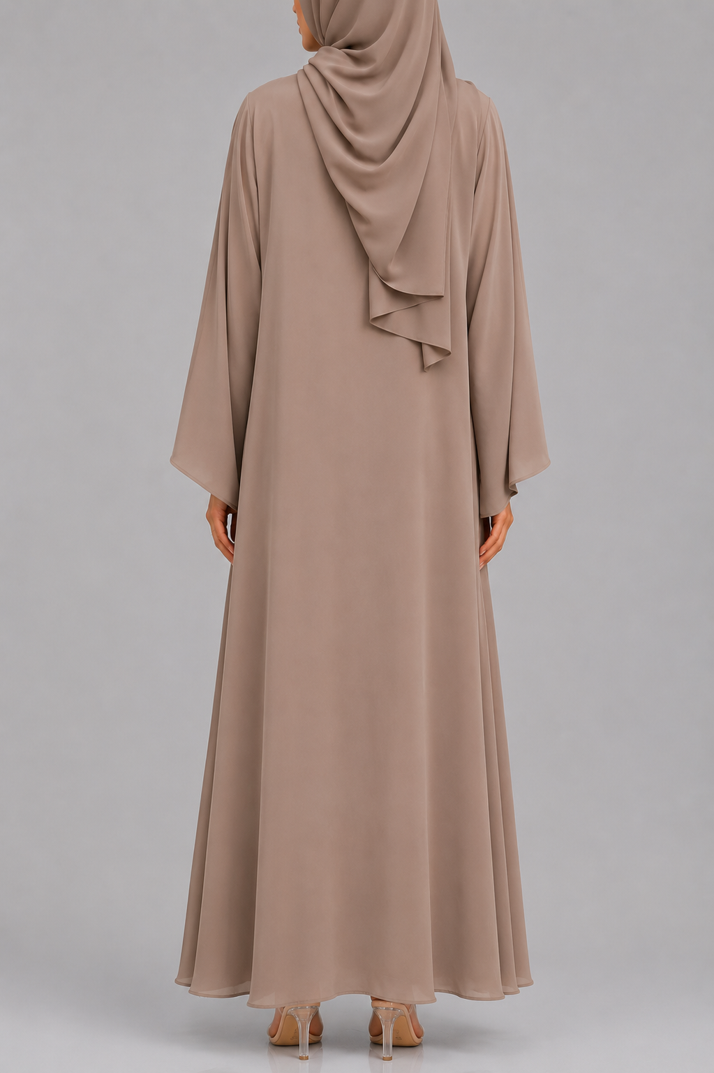 Beige IT Abaya