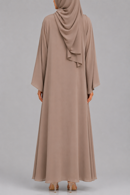 Beige IT Abaya