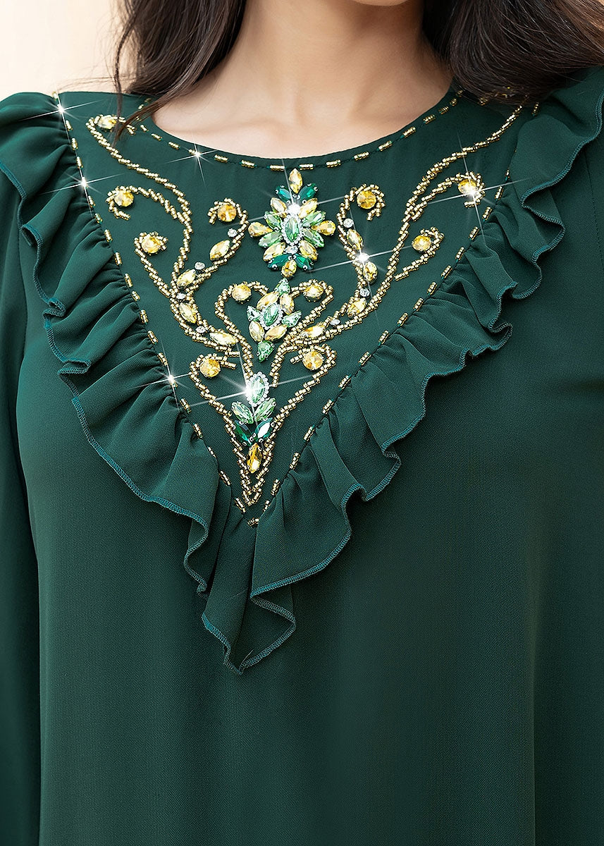 BA5153 Green Sylvan Dress
