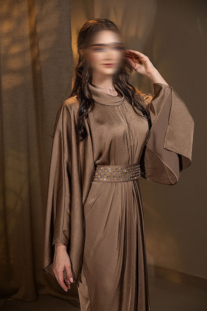 BA6024 Brown Arcadian Dress
