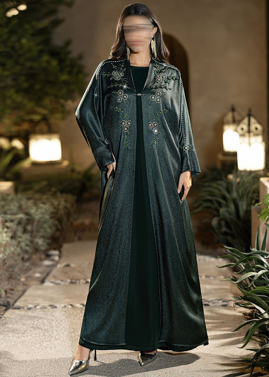 BA6029 Green Nebula Abaya