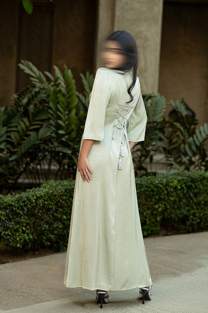BA6011 Green Scintillate Dress
