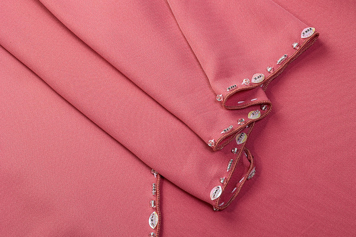 BA5196 Pink Gladiolus Dress