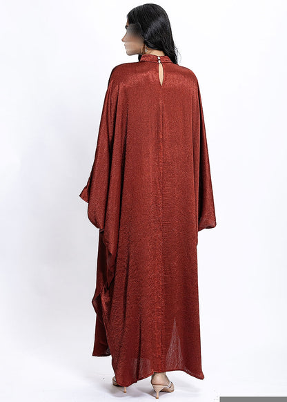 BA5268 Burgundy Ember Kaftan