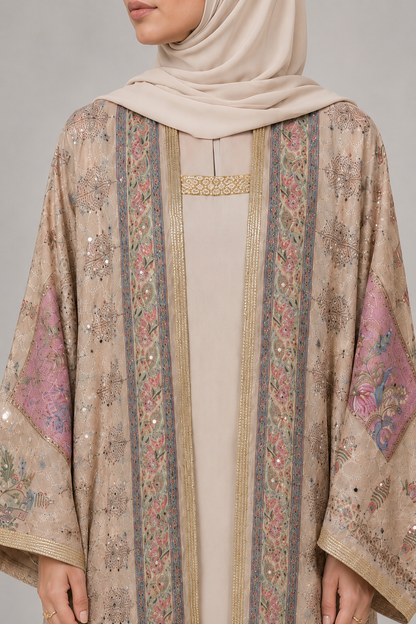 Ivory Zareen Abaya