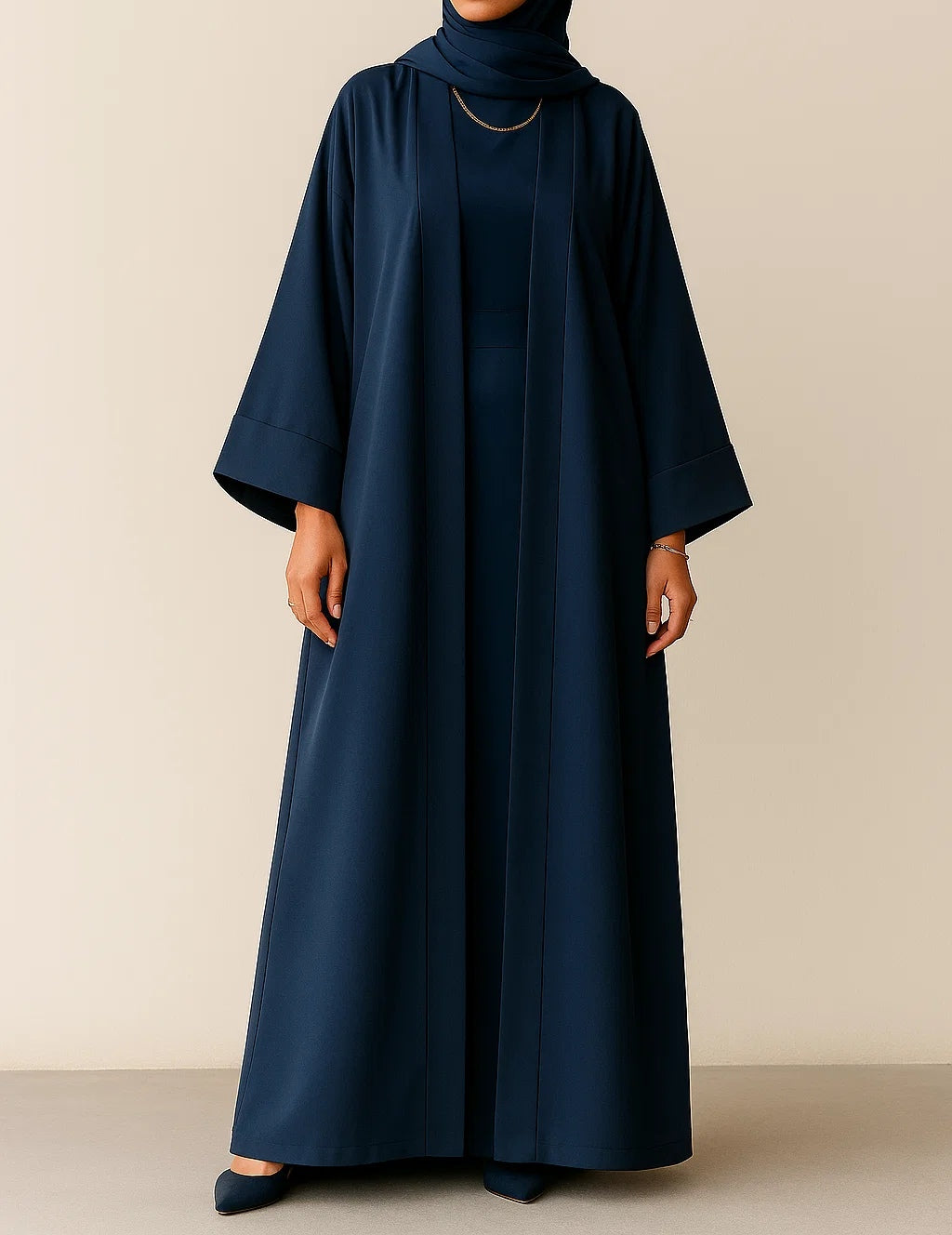 Blue yara abaya