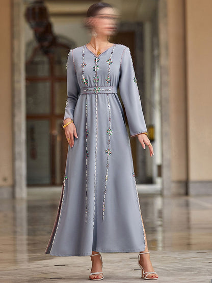 BA4039 Grey Tranquil Jalabiya