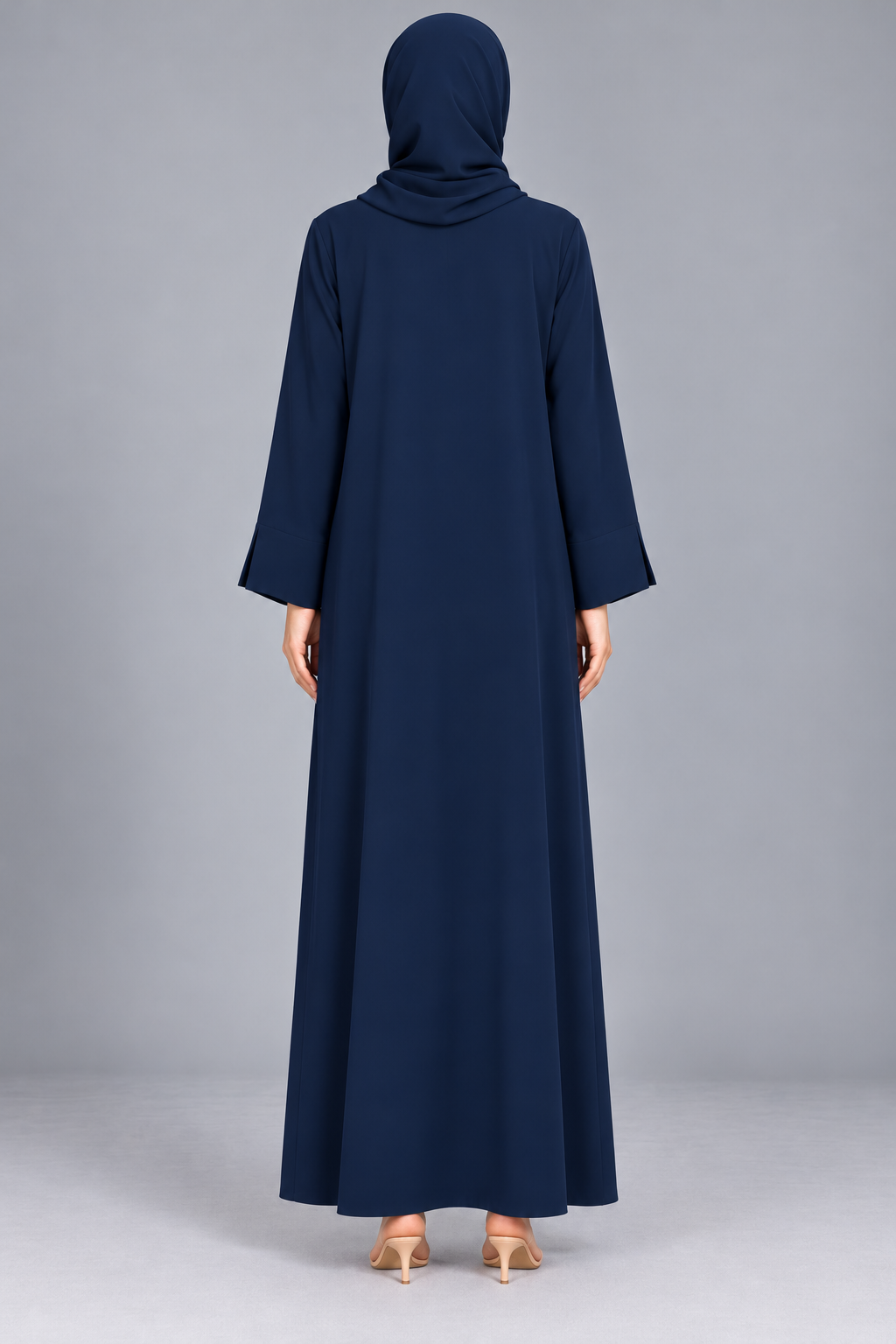 Navy Blue Essential Abaya