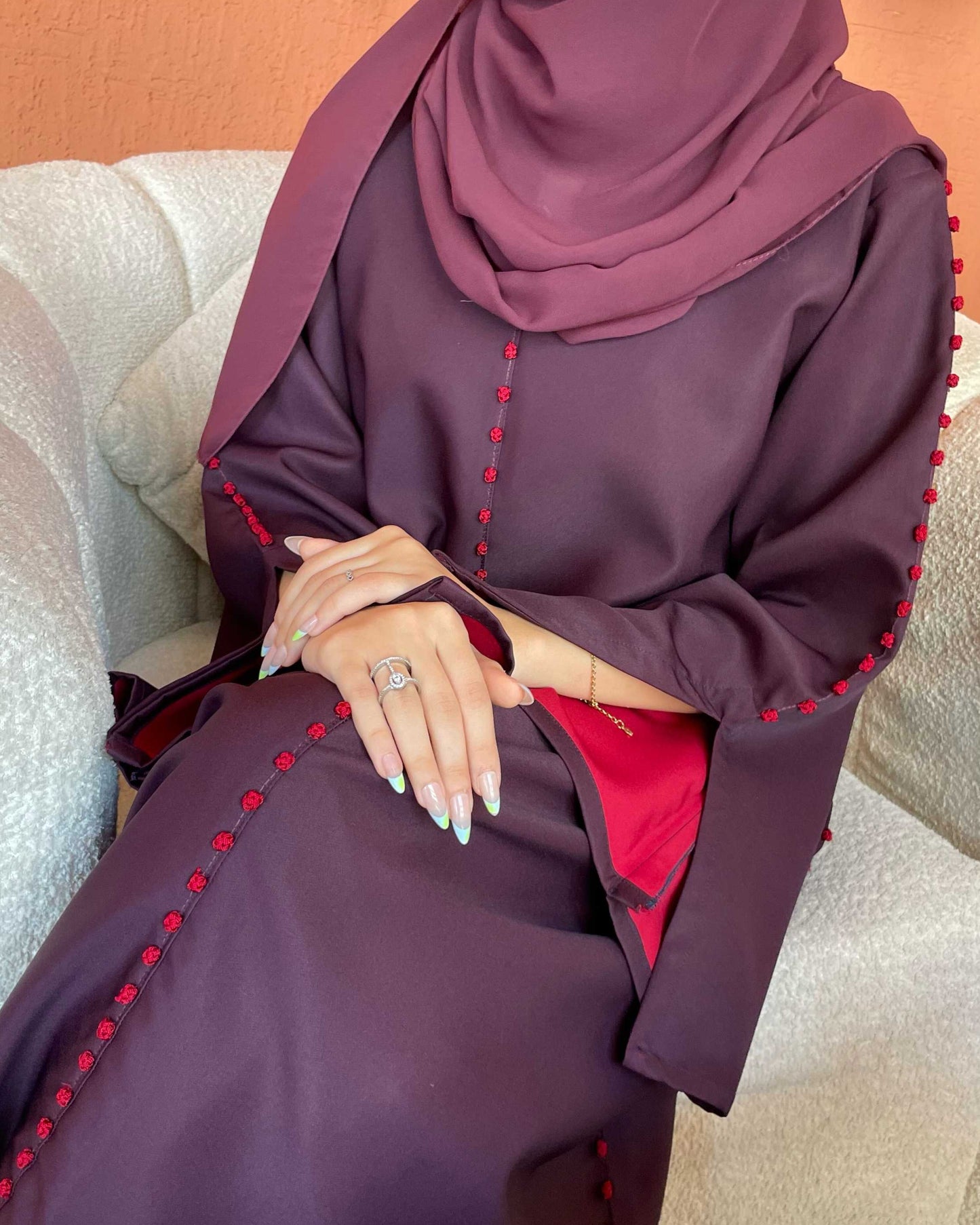 Purple Pinterest Abaya