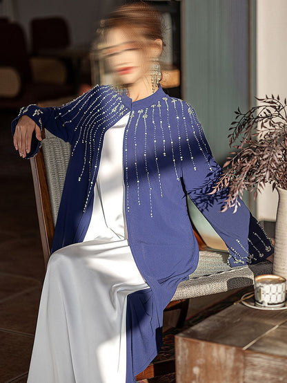 BA5230 Blue Tanzanite Abaya