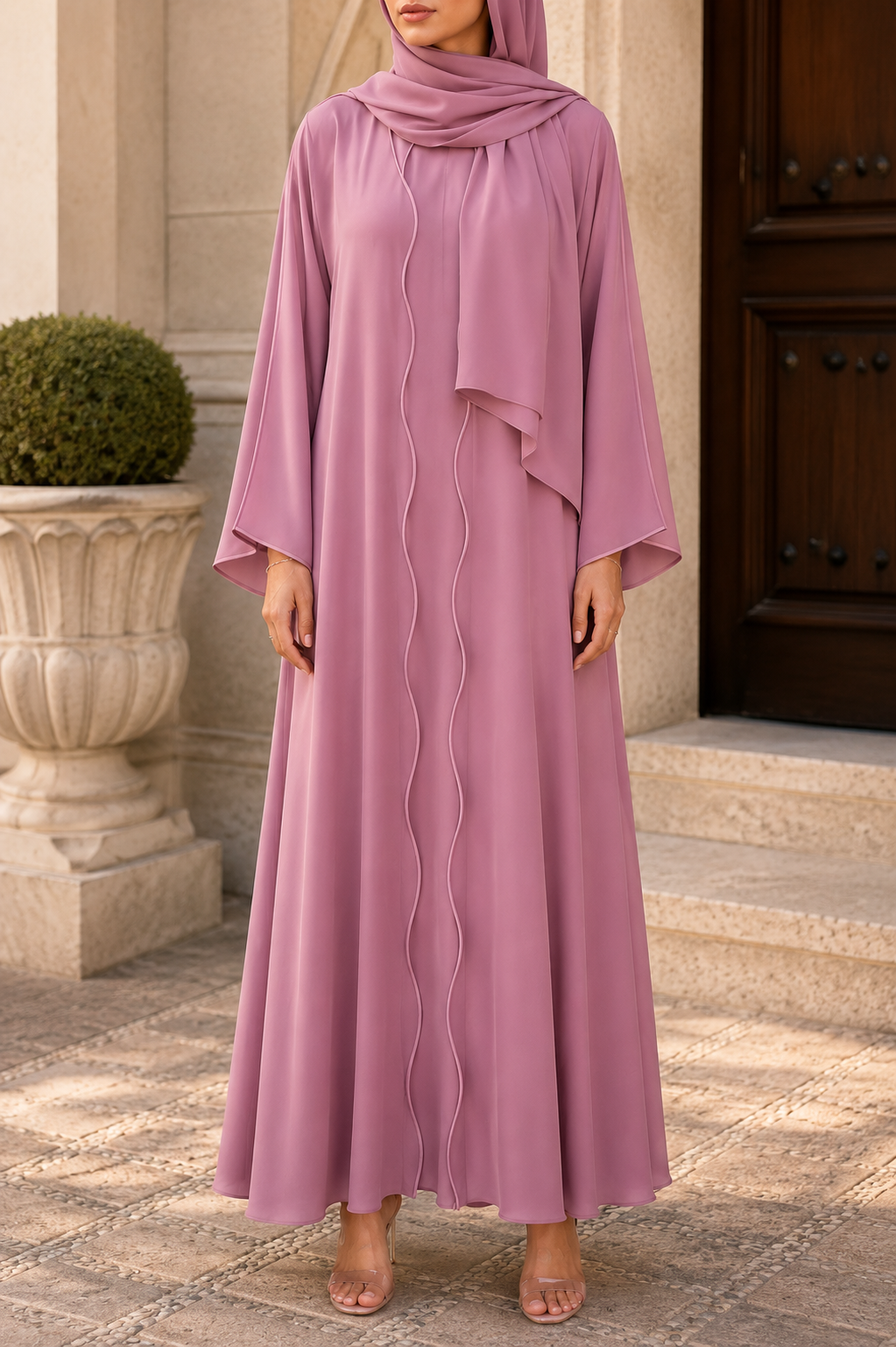 Barbie Pink IT Abaya