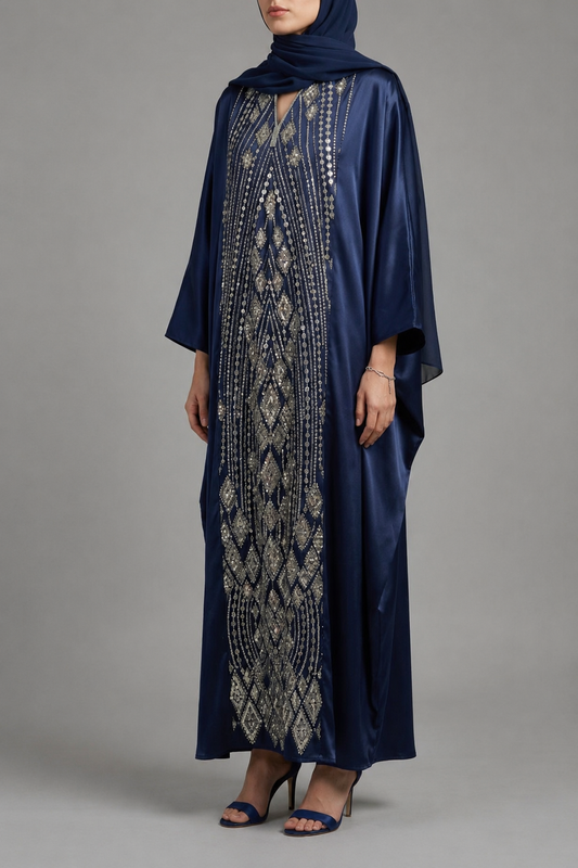 Blue Ameera Abaya