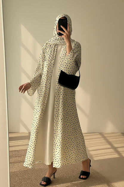 Polka Dot Kimono Set