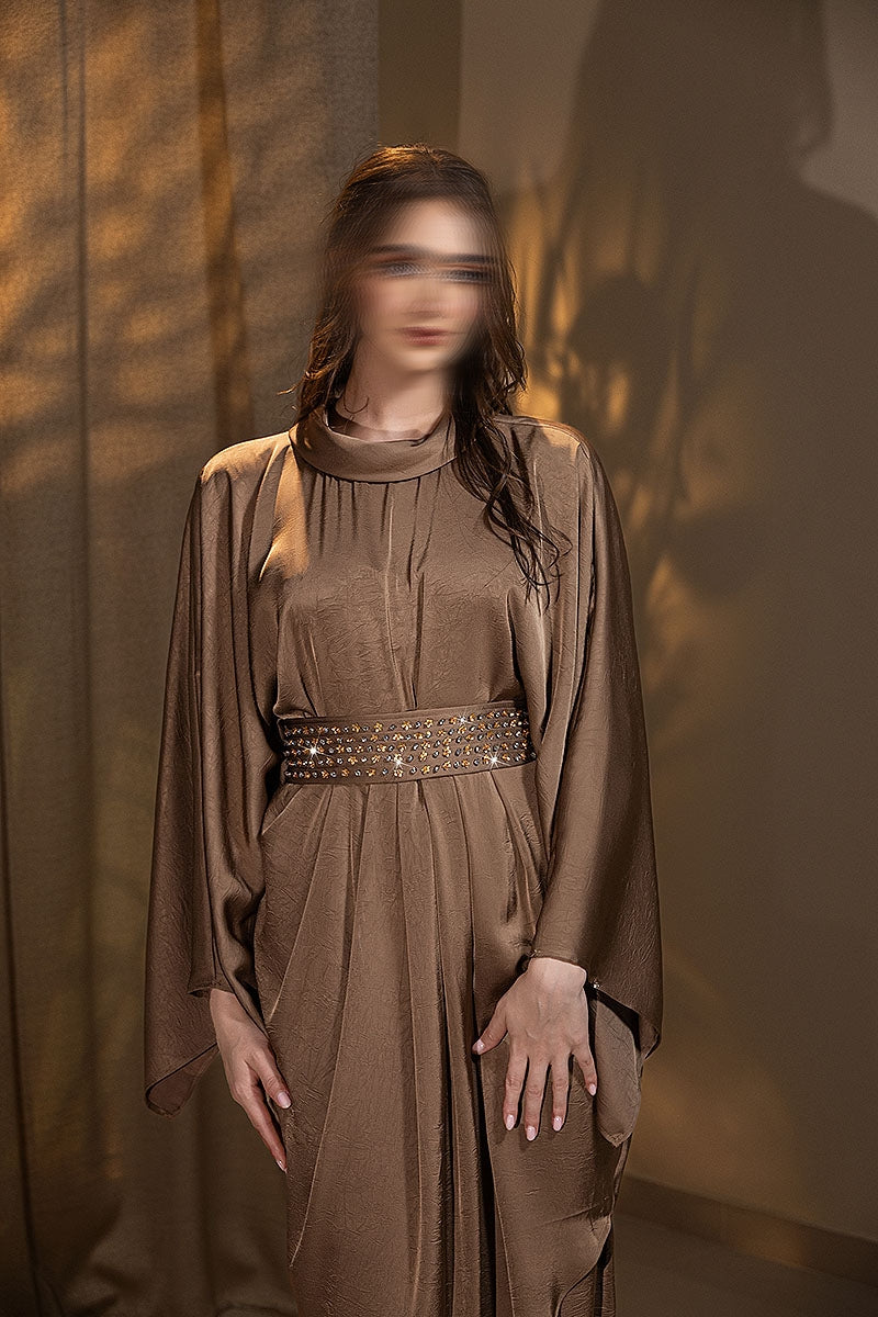 BA6024 Brown Arcadian Dress