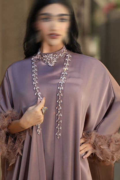 BA5120 Milk Tea Seraph Abaya