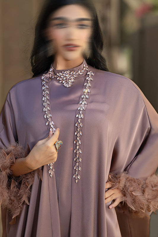 BA5120 Milk Tea Seraph Abaya