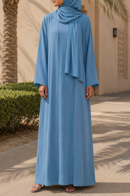 Ice Blue Mira Abaya