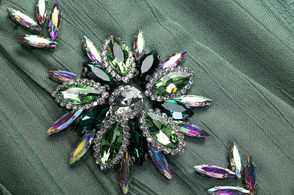 BA5030 Green Olivine Dress