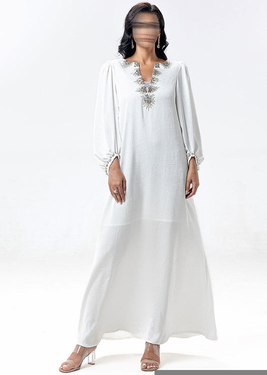 BA5009 White Linia Dress