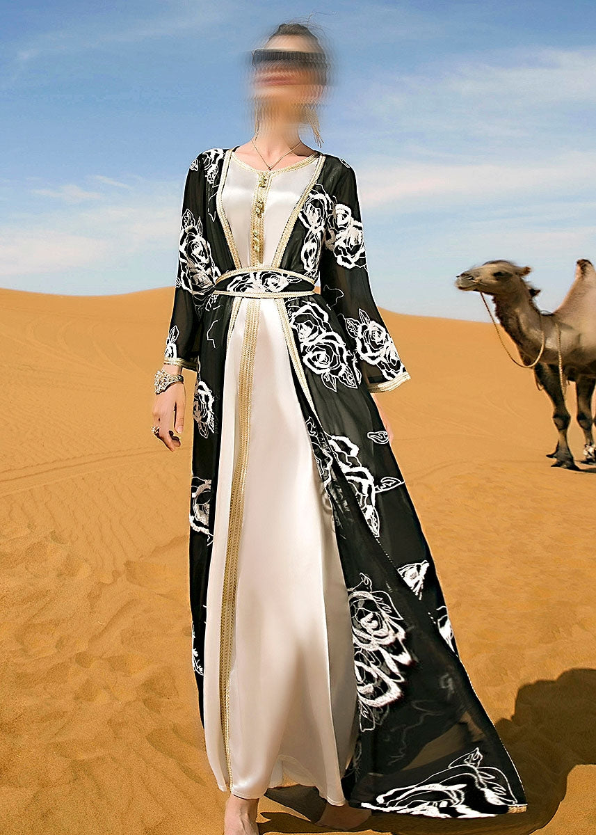 BA7044 Black Empyrean Abaya