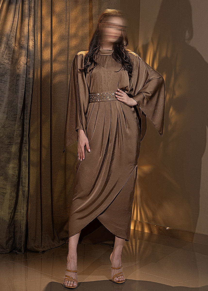 BA6024 Brown Arcadian Dress