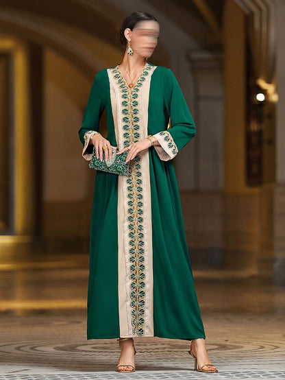 BA4090 Green Reyna Jalabiya