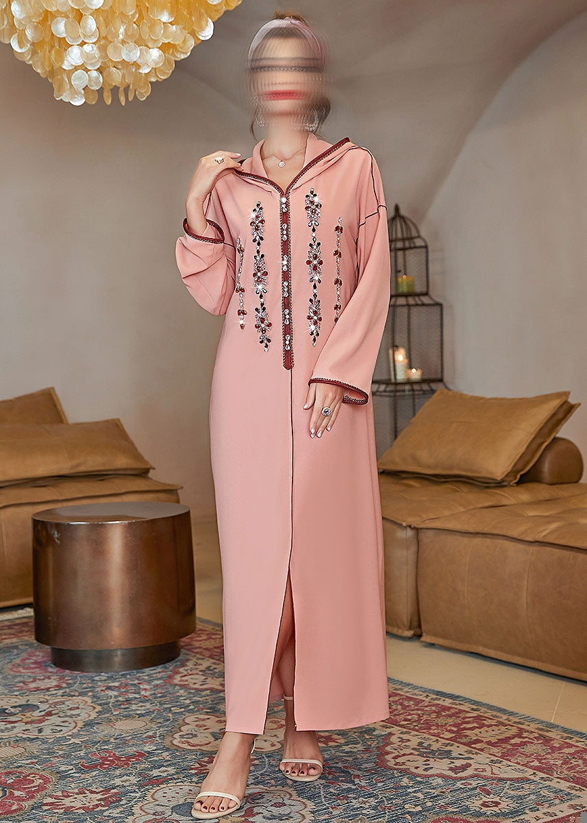 A836 Pink Garnet Jalabiya