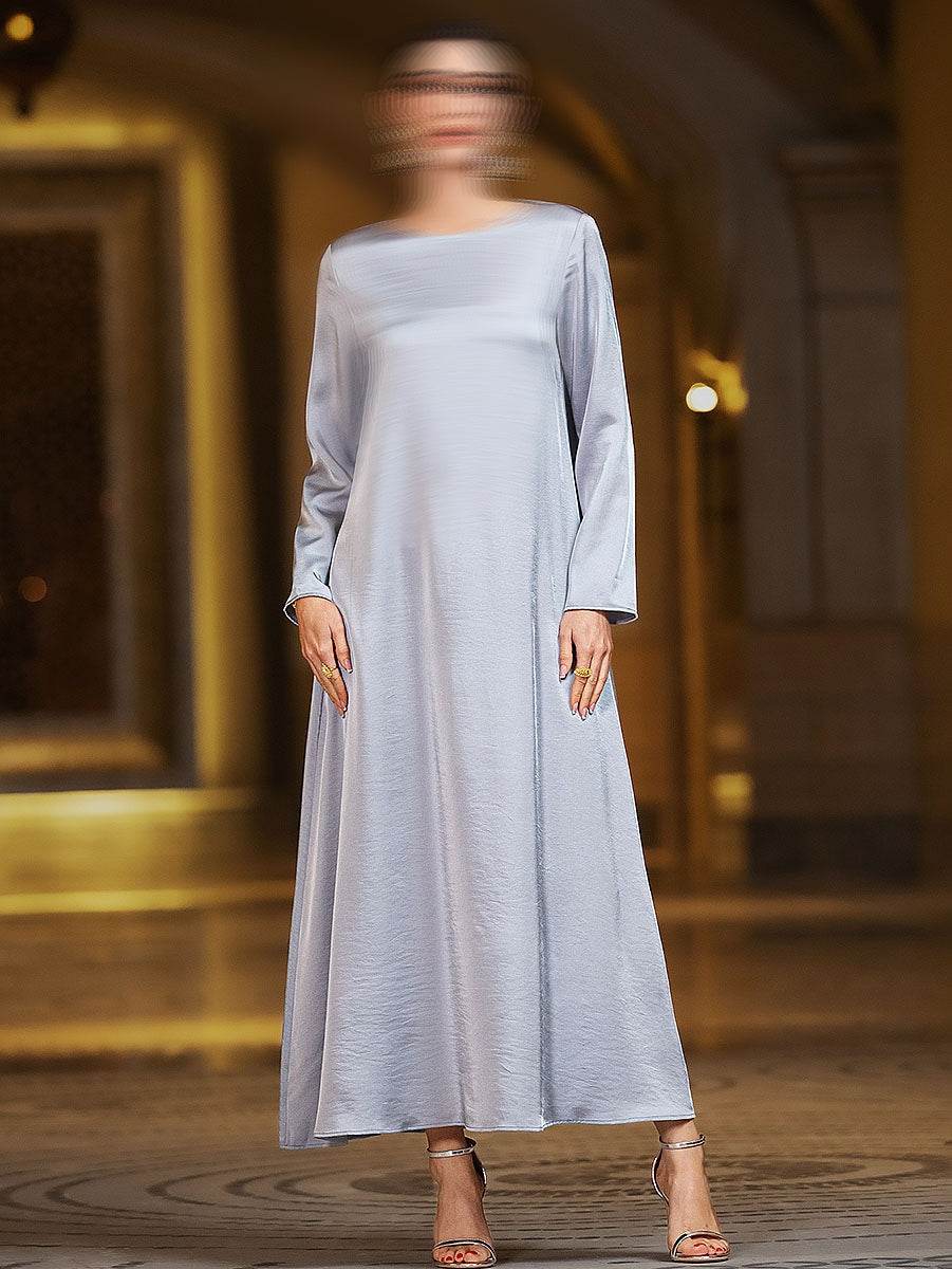 BA4109 Black Sovereign Gown Abaya
