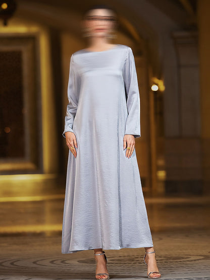 BA4109 Black Sovereign Gown Abaya