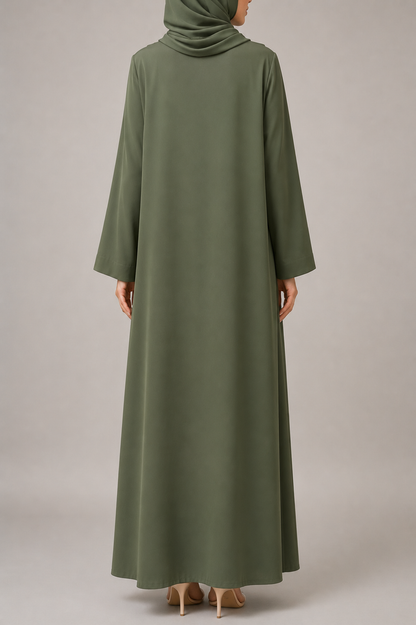 Olive Green Mira Abaya