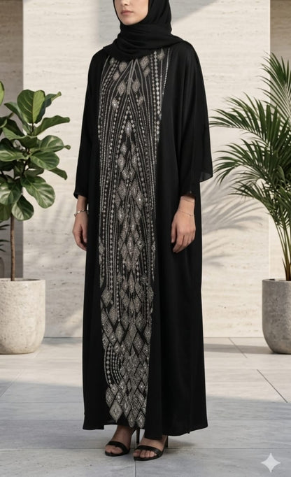 Black Ameera Abaya
