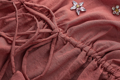 BA6004 Pink Pulchritudinous Dress