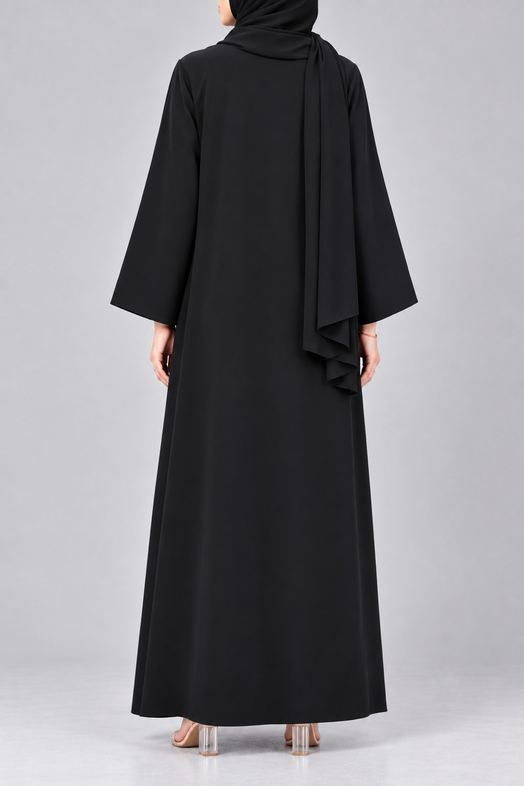 Black Barrette Abaya E13S