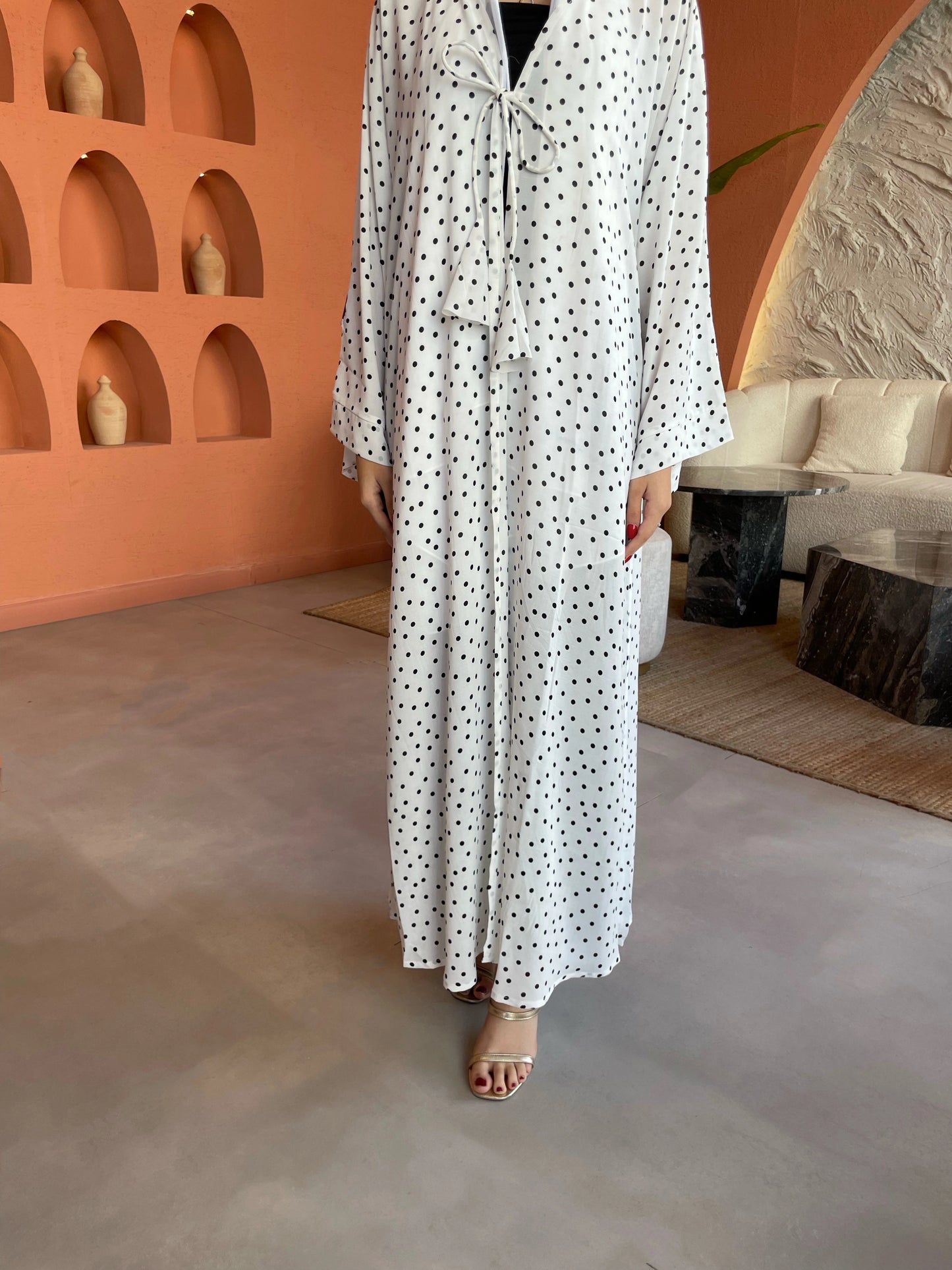 Polka Dot Kimono & Sheila